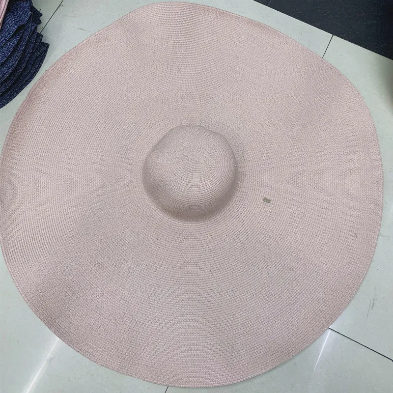 Шляпа женская Соломенная с широкими полями Модная Складная Панама в стиле джаз