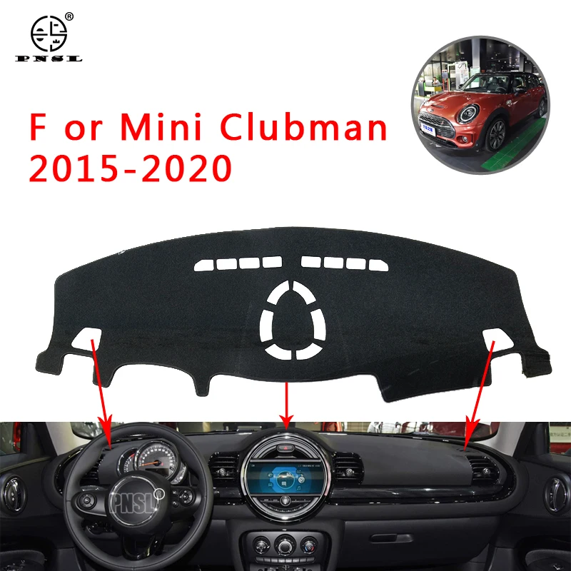 PNSL крышка приборной панели автомобиля коврик для Mini Cooper Clubman 2015 2016 2017 2018 2019 2020