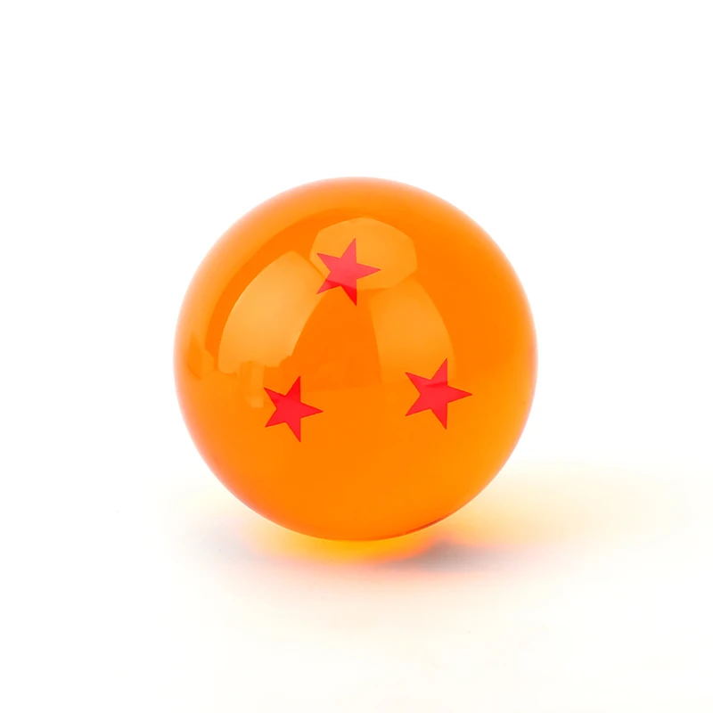 3 5 см Драконий жемчуг Z DBZ аниме хрустальный шар Shenron Dragonball смола ПВХ Avtion фигурки