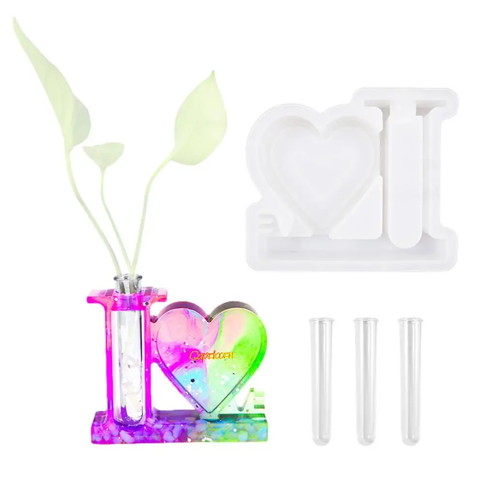 

Epoxy Vase Resin Molds - Plant Propagation Station Silicone Epoxy Molds Love Photo Frame Vase Silicone Molds For Resin Home Off