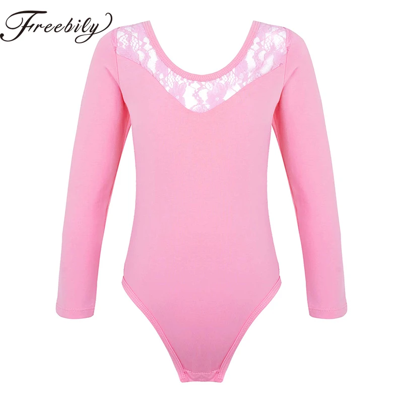 

Children's Ballet Leotard Long Sleeve Turnpakje Dance Bodysuit Ballet Tutu Dancewear Gymnastics Leotard Dress For Girl Ballerina