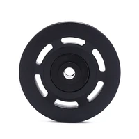 bearing pulley 5090mm bearing pulley wearproof nylon bearing pulley wheel cable gym universal fitness equipment part