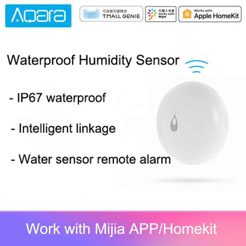 Оригинальный водонепроницаемый датчик влажности Aqara IP67 Умный домашний воды