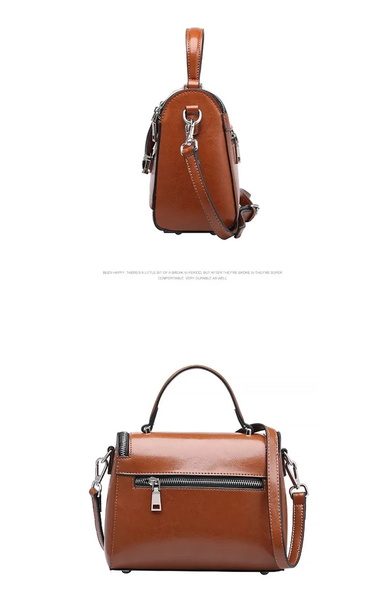 

Hiboom 2020 Woman Bag Vintage Totes Crossbody Handbag Leather Shoulder Genuine Famous Brand Lady Large Capacity