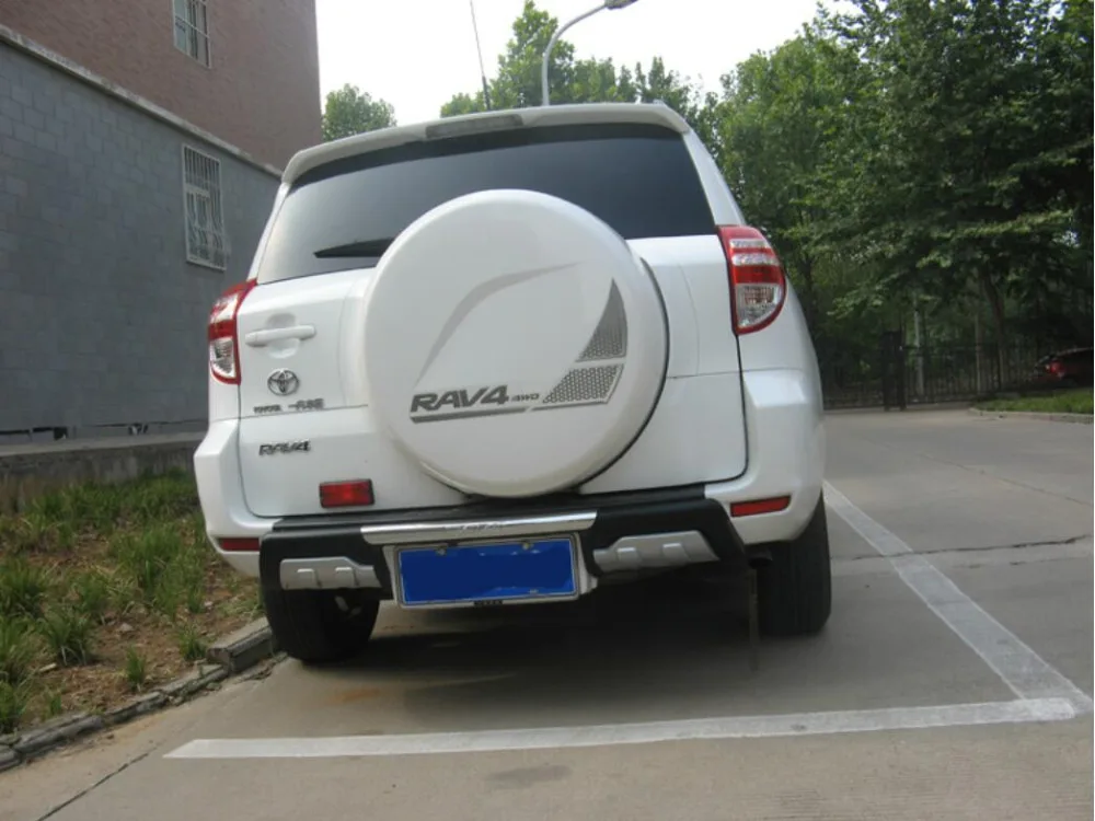 Защита переднего и заднего бампера ABS противоскользящая пластина подходит для 09