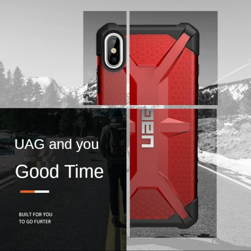 Крутой чехол UAG для мобильного iPhone толстый защитный с защитой от падения серия со