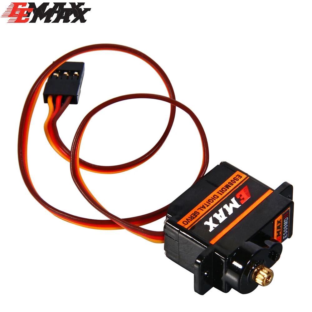 EMAX ES08MD 4 8 6 0 V 2 0/2 kg.cm мини металлическая Шестерня цифровой сервопривод совместимый