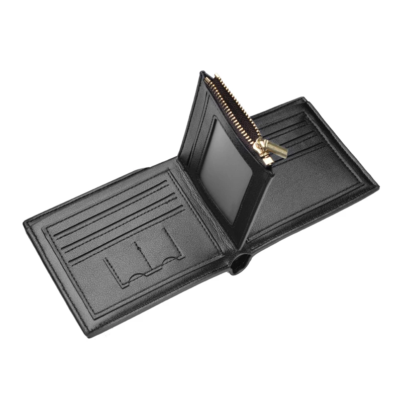 Тройной складной Высококачественный винтажный ультра тонкий короткий Мужской