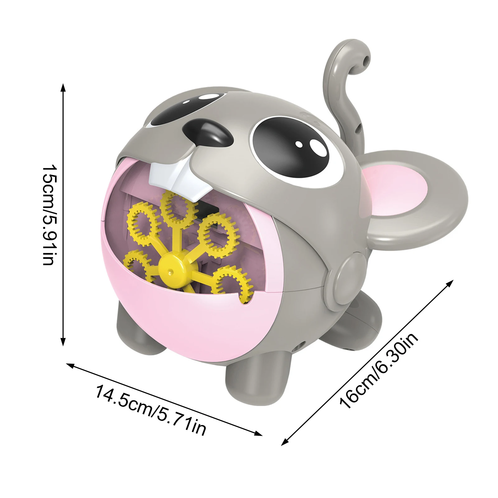 

Cute Stitch Automatic Bubble Machine Soap Bubble Blower Outdoor Kids Child Juguetes Brinquedos Toy For Kids Summer Bath Toys