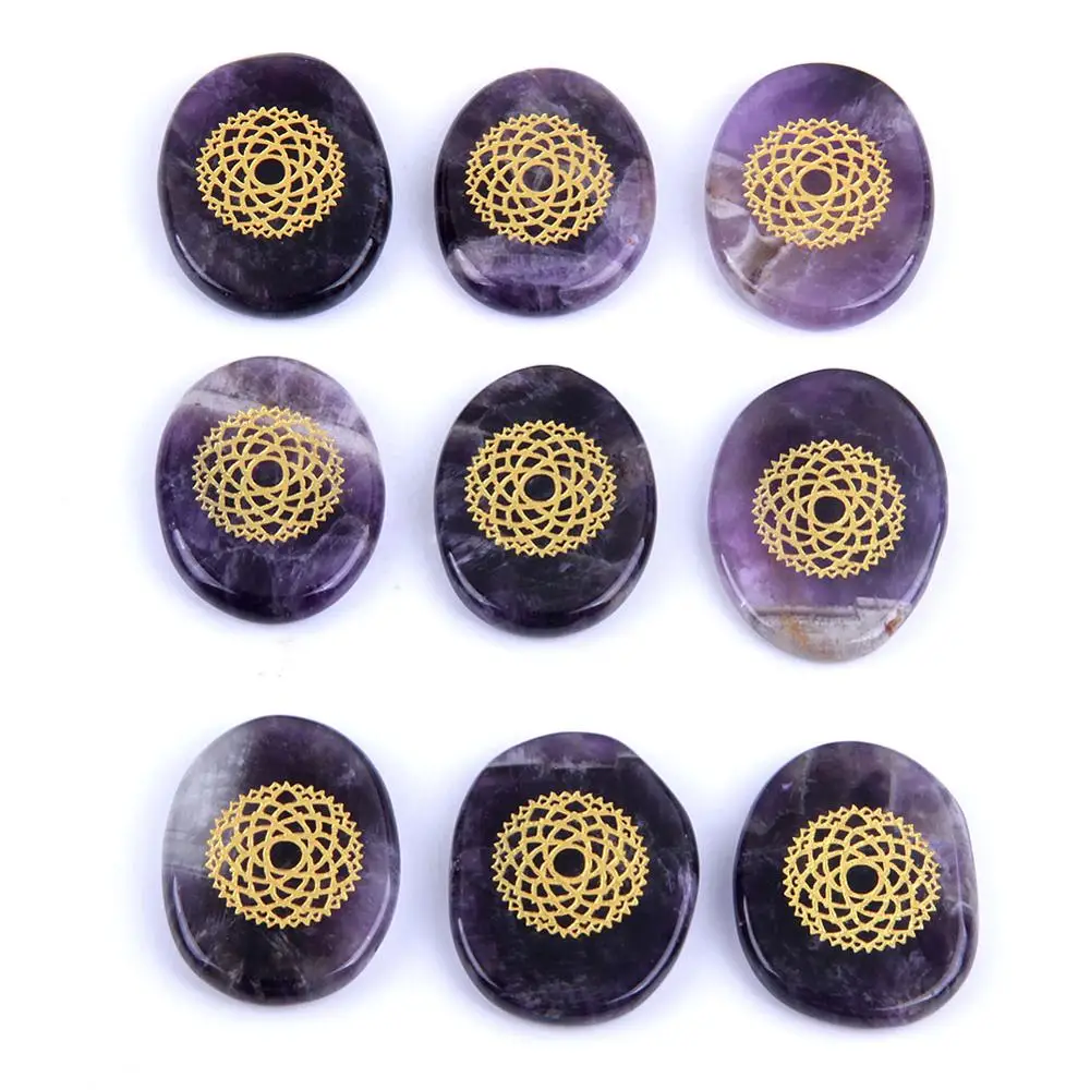 1 шт. натуральный заживляющий Аметист пальмовый камень с кристаллами