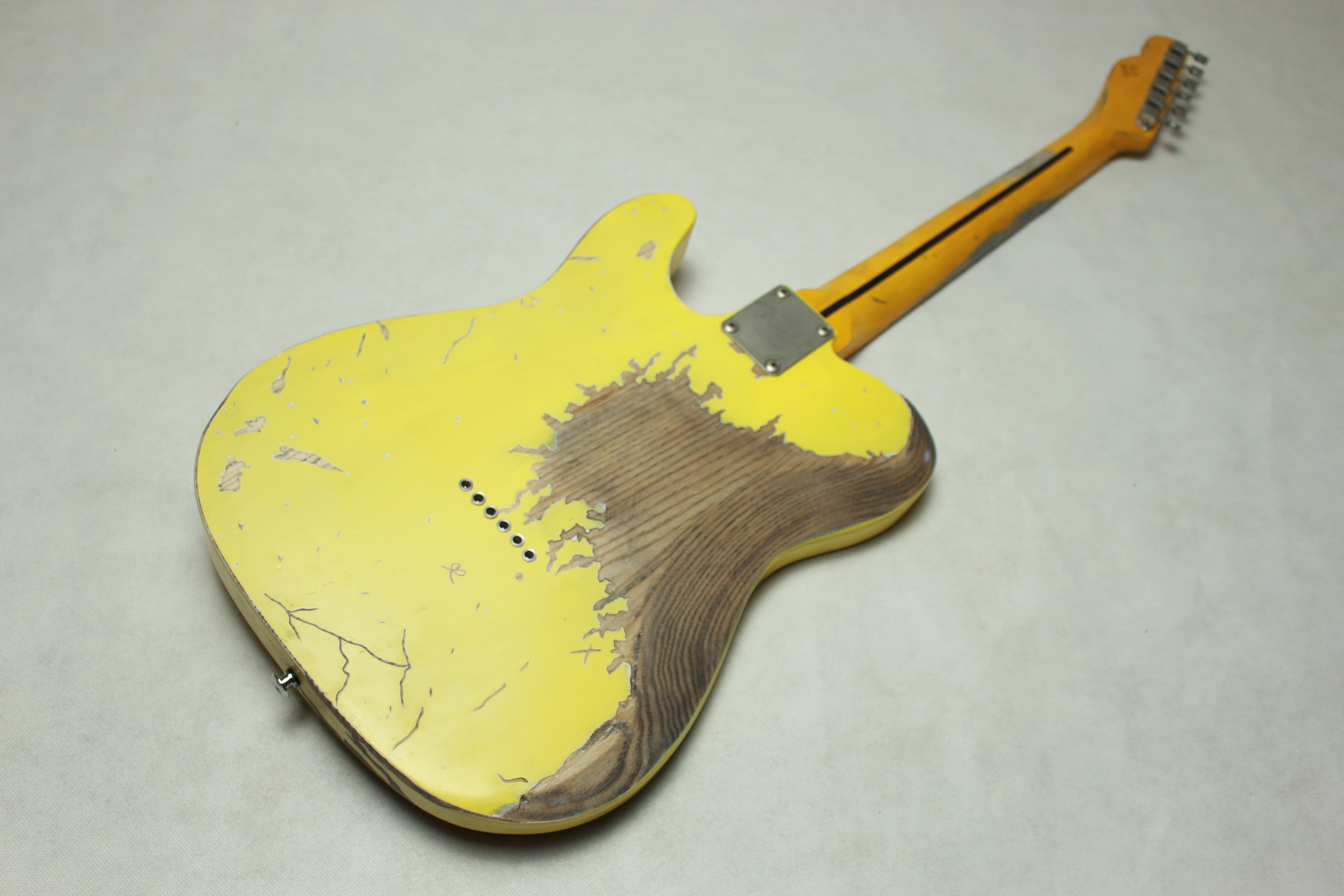 Высшее качество 100% ручная работа реликс TL электрическая гитара R-TY33 латунные