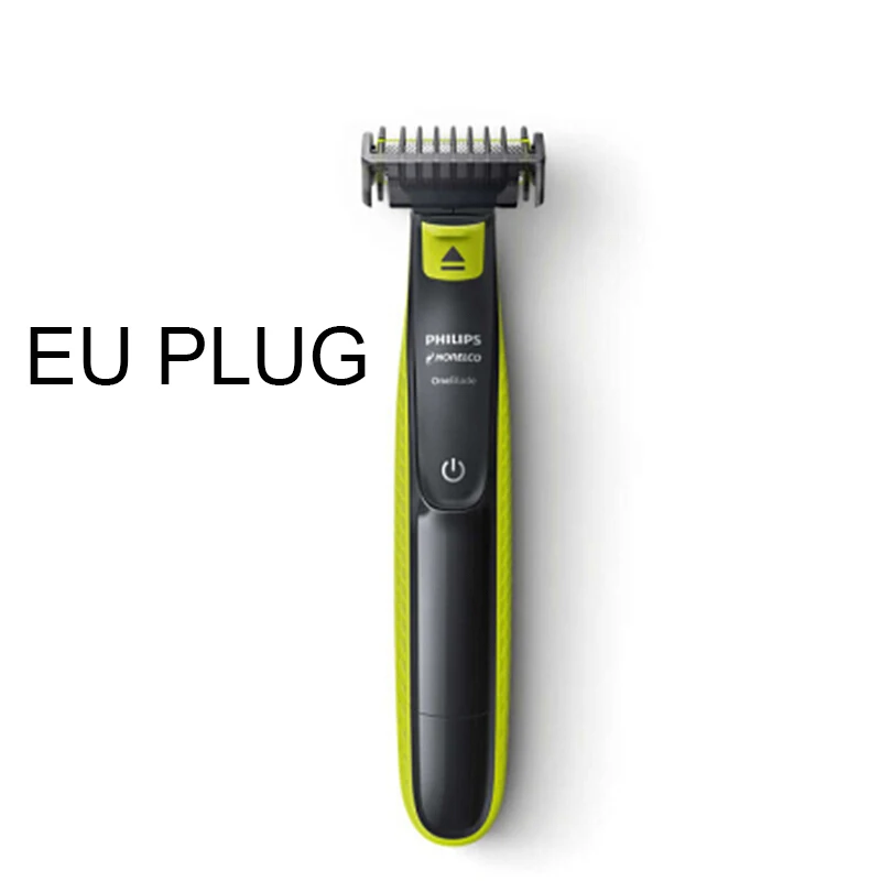 qp2520 EU Plug Philips QP2520 OneBlade электробритва Перезаряжаемые с никель-металл-гидридного Батарея половина электрическая машинка для стрижки и половина электробритва для Для мужчин - Цвет: qp2520 EU Plug