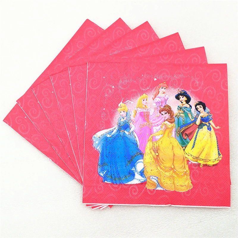 10/20 штук Ариэль/Белоснежка/Belle/Cinderella/Жасмин/Аврора бумага &quotПринцесса&quot