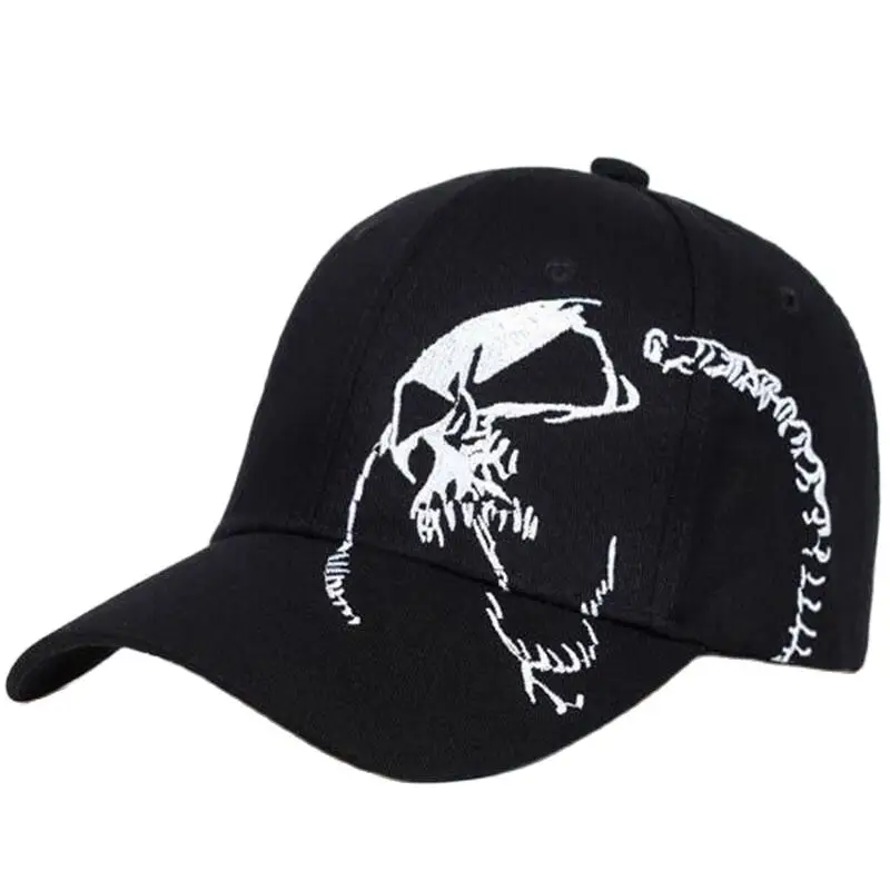 Кепка мужская с вышитым черепом|Мужские бейсболки| |