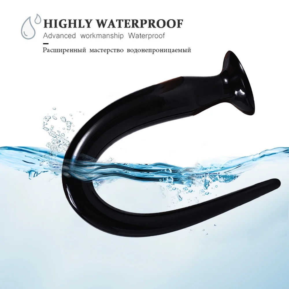 Длинный фаллоимитатор 3 размеров для мужчин и женщин анальный массаж расширители