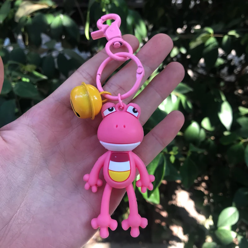 PCV Soft Plastic 3D Keychain Epoxy Doll Cartoon Three-dimensional Long Bag Car Pendant | Украшения и аксессуары
