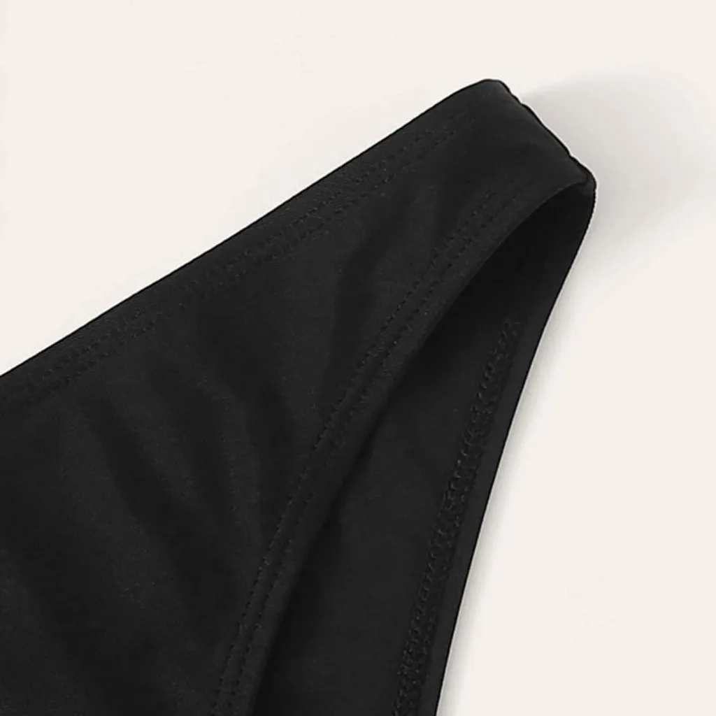 Женский купальник с пуш-ап бюстгальтером пляжный комплект бикини купальный