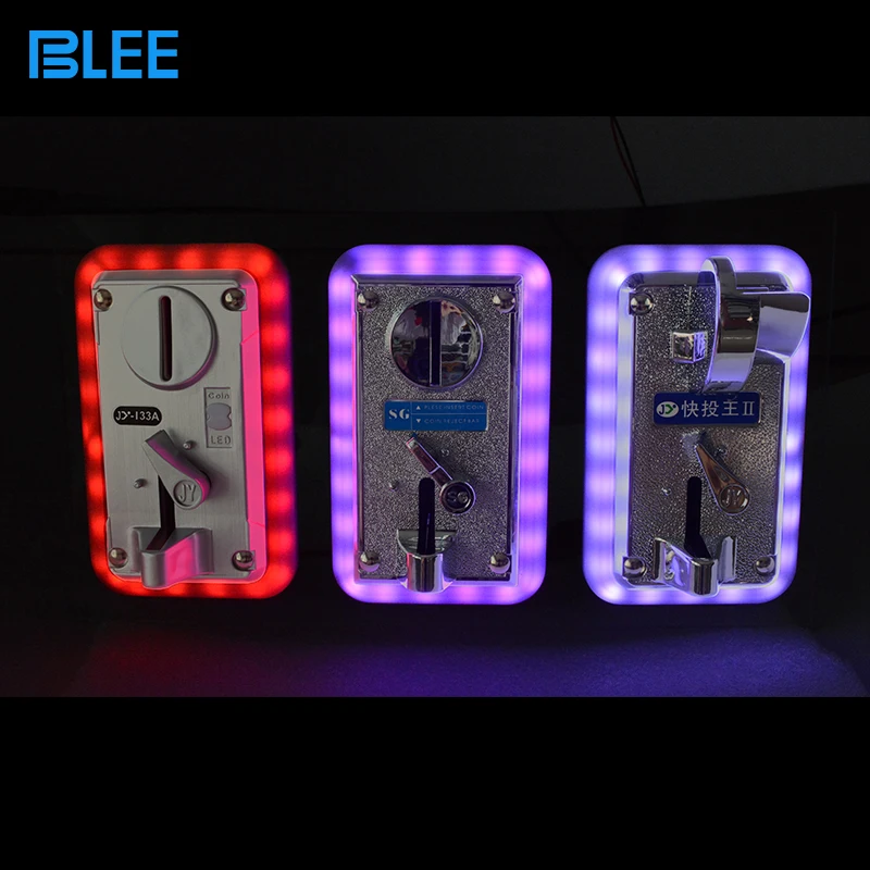 Универсальный Цветной СВЕТОДИОДНЫЙ Переключатель для монет с декоративной