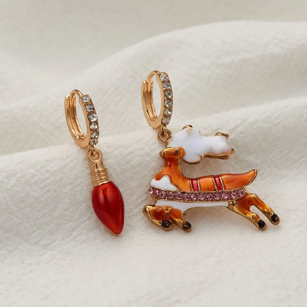 

Вечерние Винтажные серьги-кольца с кристаллами