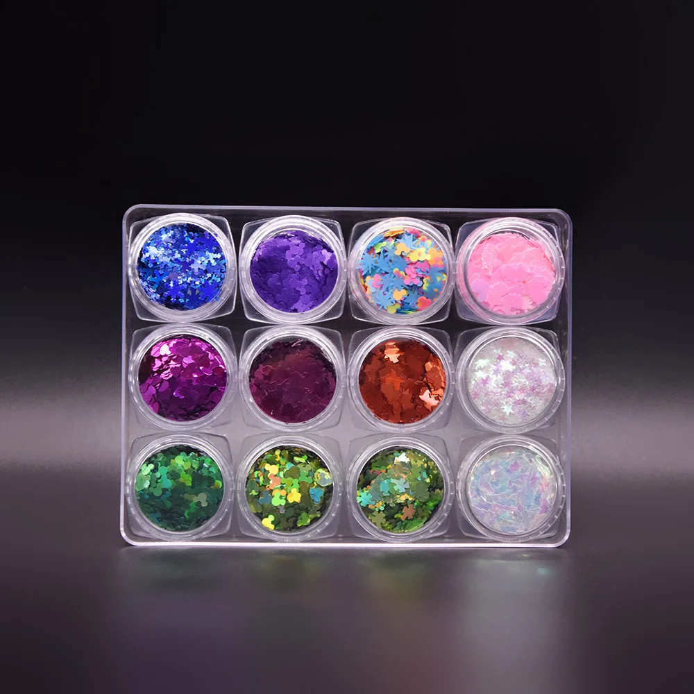 Блестящие блестящие экологически чистые объемные ремесленные разные новые