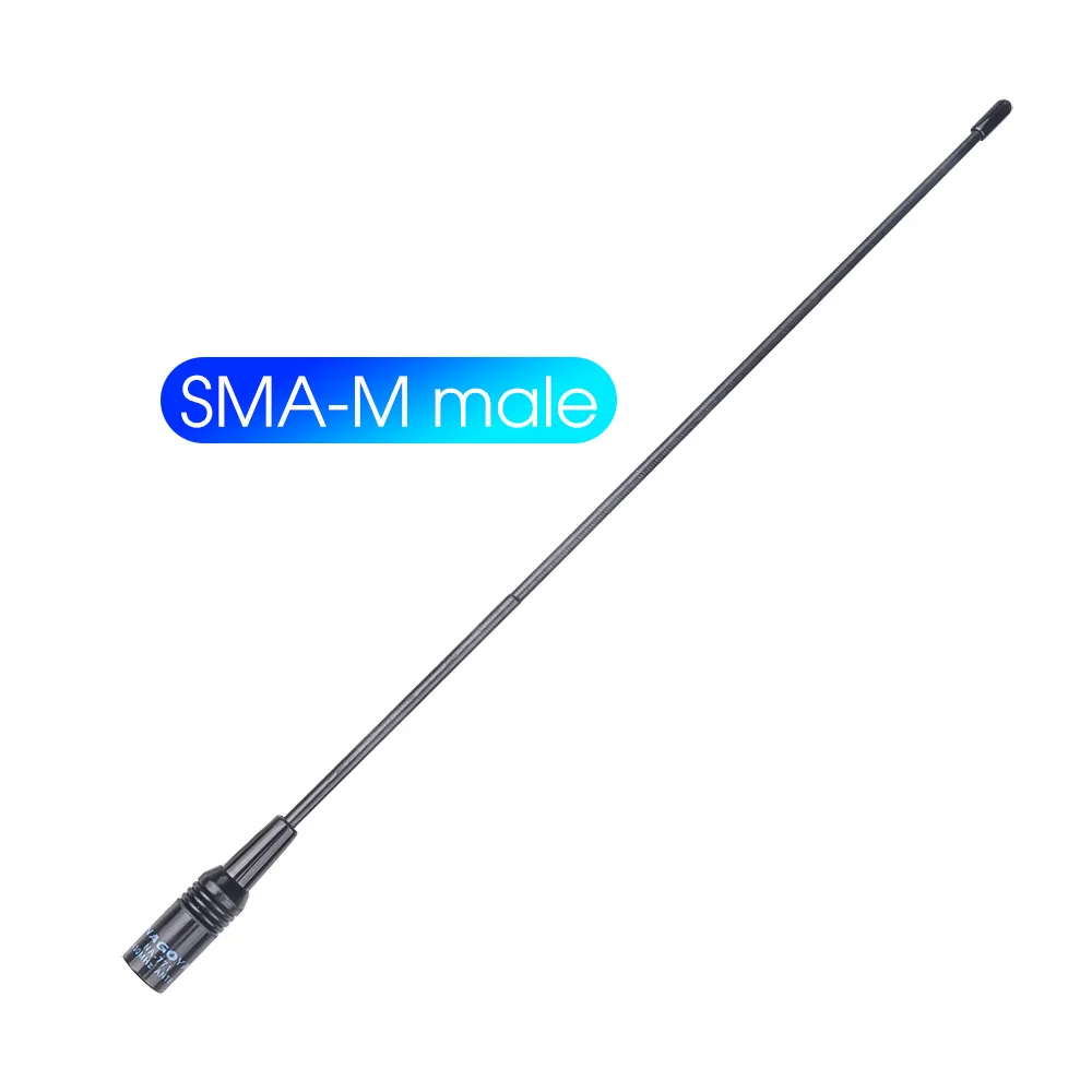 NA 771 SMA M мужской гибкая антенна VHF/UHF 144/430 МГц для TF UV985 BAOFENG VX 5R 6R и т. д. двухстороннее