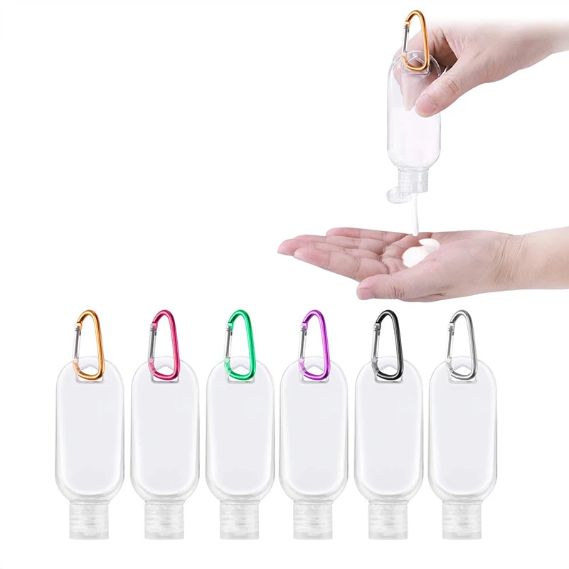 

50ml Travel Size Bottle Empty Hand Disinfection Bottle Leak-proof Suitable for Cosmetics Shampoo Liquid Cosmetic Bottle Hot Sale