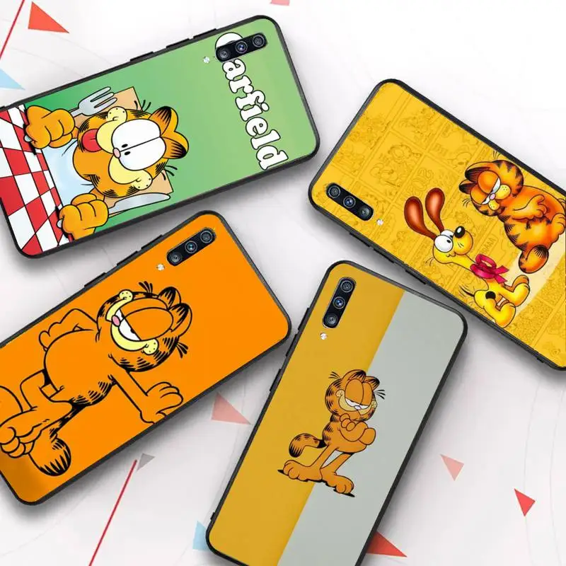 

Cartoon G-arfieldes Phone Case for Samsung Galaxy A 51 30s a71 Soft Silicone Cover for A21s A70 10 A30 Capa