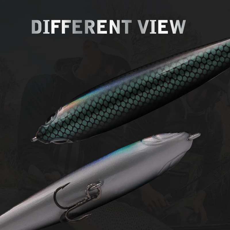 Wondershot D01 Sparrow 75mm 7.8g Pencil The Best Bass Surface Crankbaits Fishing Lure Bait Floating Wobblers Artificiais Decoy