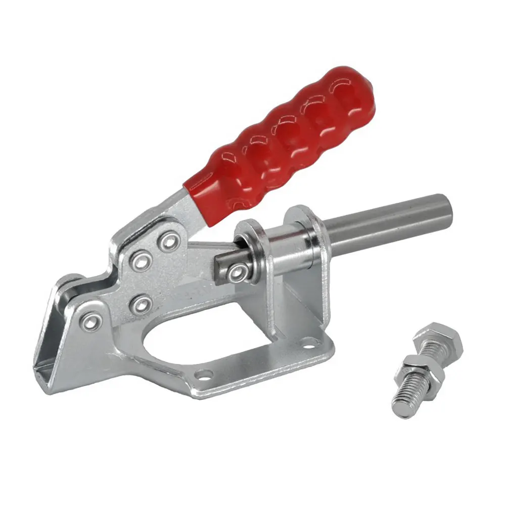 

Toggle Clamp Quick-Release Hand Tool Clamp Push Pull Type 300Lbs Push/Pull Sturdy Holding Capacity Hand Tool Rocker Clamp