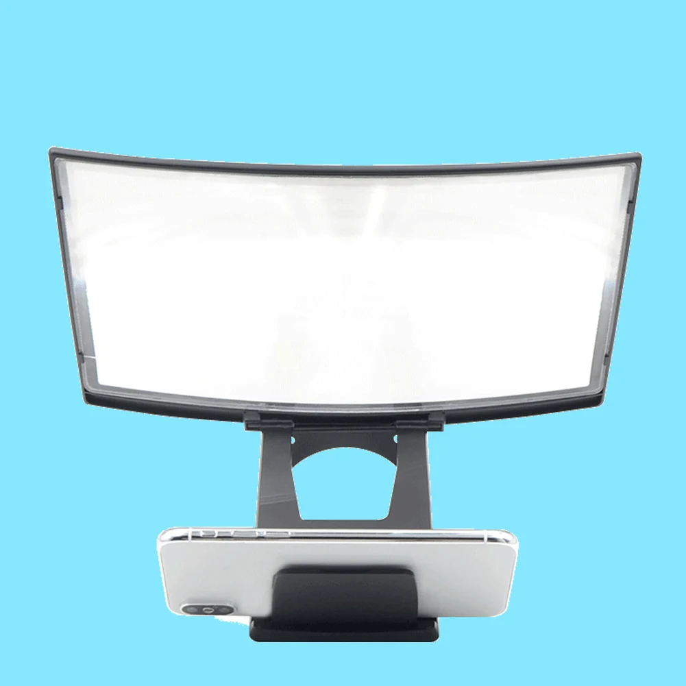 3D Лупа выдвижной усилитель экран мобильного телефона HD Универсальный 12 дюймов