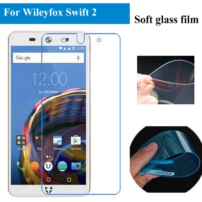 3 шт./лот для Wileyfox Swift 2 Plus защита экрана мягкое стекло нано Взрывозащищенная