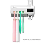 Ультрафиолетовой стерилизации интеллигентая (ый) дезинфектор зубной щетки держатель зубной щетки инфракрасный интеллигентая (ый) зондирования держатель для зубных щеток