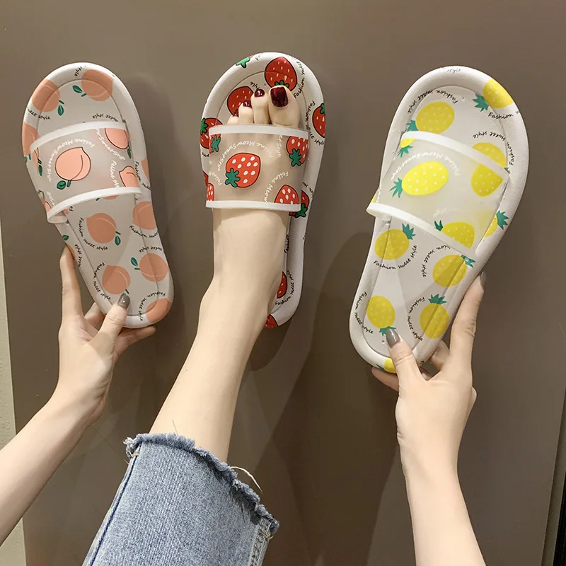 

2020 летние домашние тапочки; Женская обувь; Милые прозрачные Вьетнамки с открытым носком; Прозрачные домашние шлепанцы