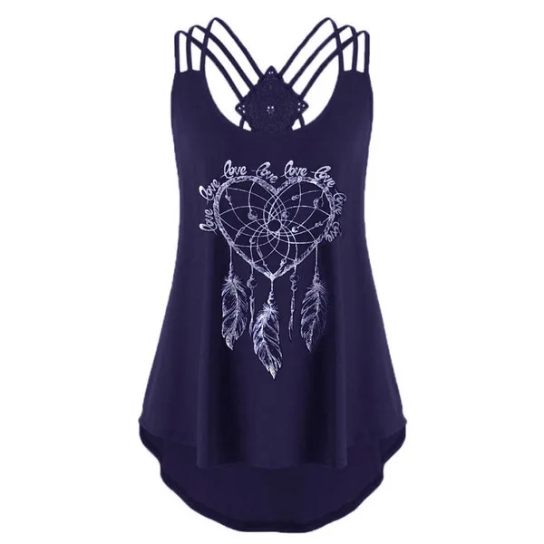 Новинка женская летняя Горячая Распродажа кружевная футболка с принтом Love топ