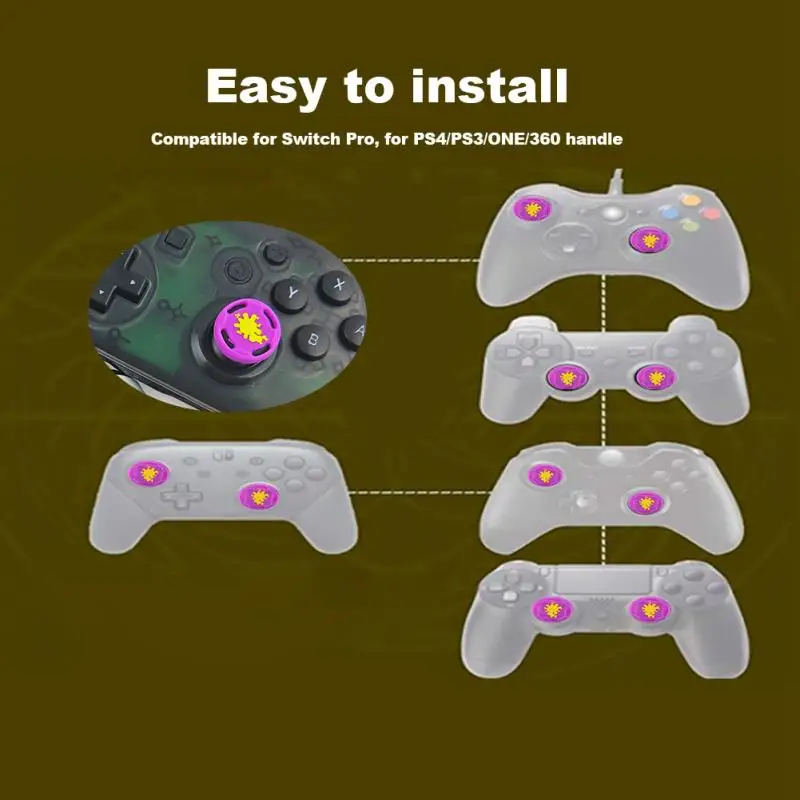 8 шт./компл. Сменный колпачок для геймпада крышка джойстика с защитой от