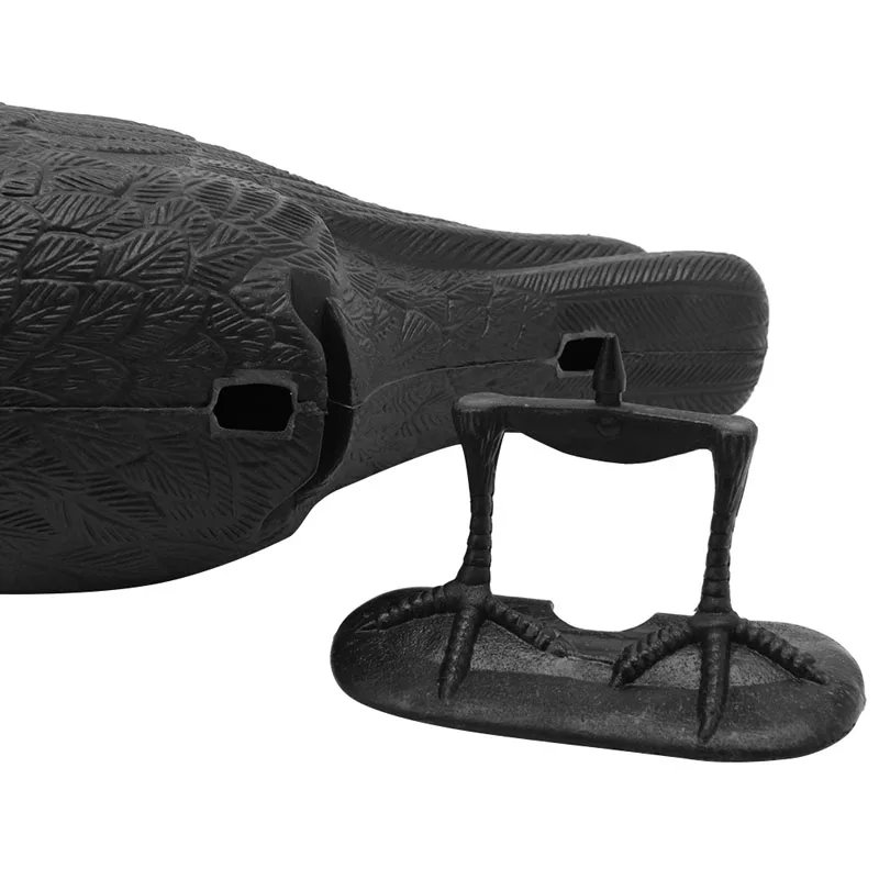 Черная имитация вороны модель животных отпугиватель птиц пугало Отпугиватель