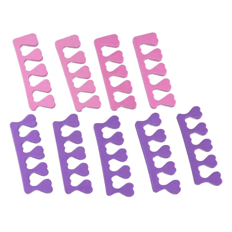 Сепаратор для пальцев из пены 6 шт. губка разделитель ног мягкая красота маникюр