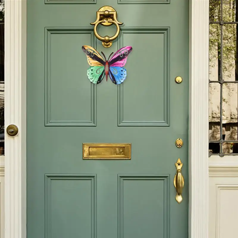 Бабочки искусственное украшение красивый красочный настенный Декор подвесные