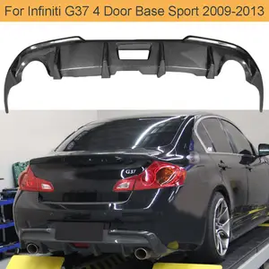 Carbon Fiber Rear Diffuser for Infiniti G37 G37S 4 Door Base Sedan