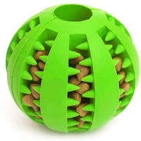 dog pet feeder chew tooth cleaning ball exercise game iq training balls nontoxic bite resistant toy ball for pet dogs