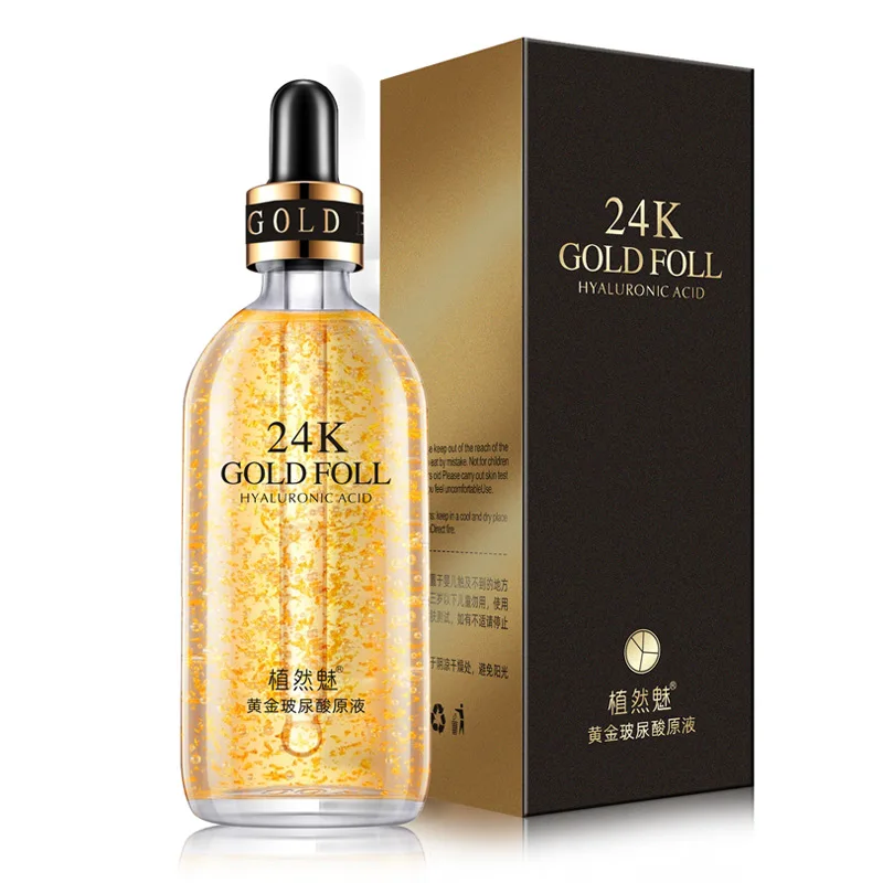 100 мл с покрытыем цвета чистого 24 каратного золота напряженной влаги Сущность