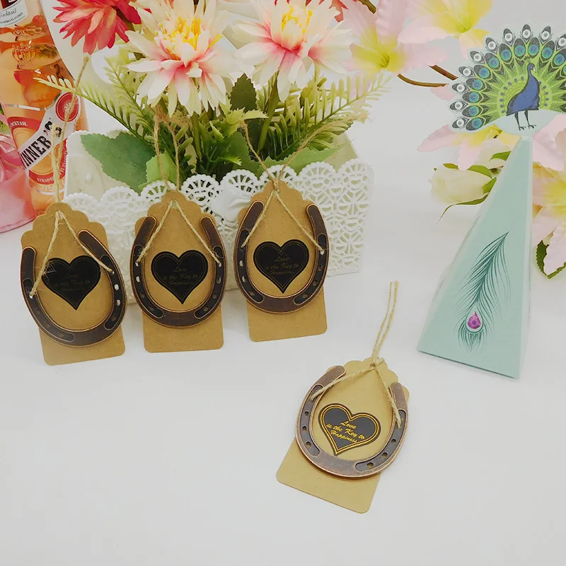 20 шт. металлическая подвеска подковы для свадебного торжества оформление