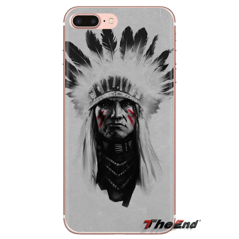 Indian Art Painting Transparent Clear TPU Case For HTC One U11 U12 X9 M7 M8 A9 M9 M10 E9 Plus Desire 630 530 626 628 816 820 830 |