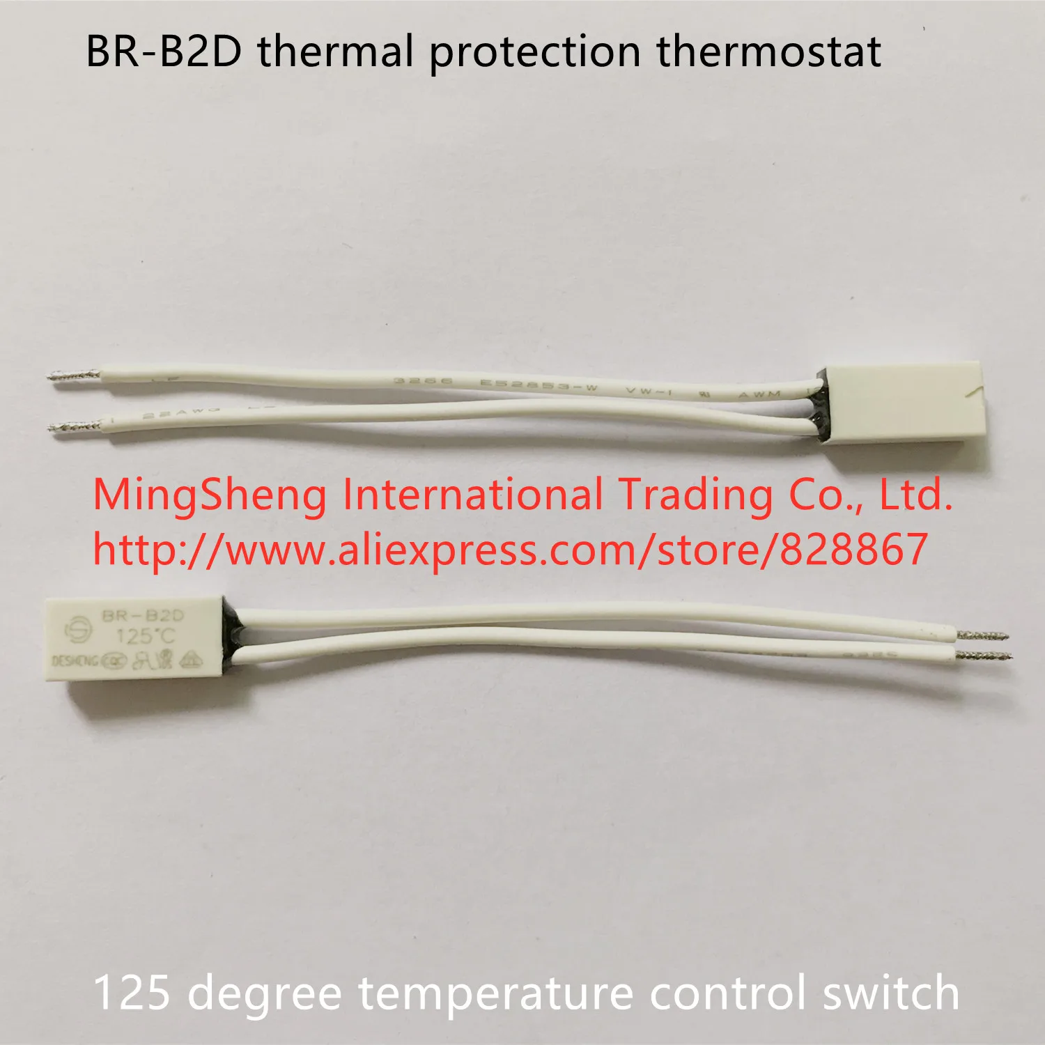 Оригинальный Новый термостат с 100% защитой от перегрева на 125 градусов