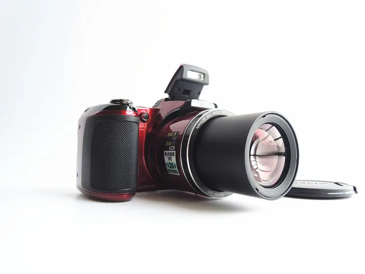 Бывшая в употреблении цифровая камера Nikon COOLPIX L810 16 1 МП с 26x зумом NIKKOR ED стеклянный