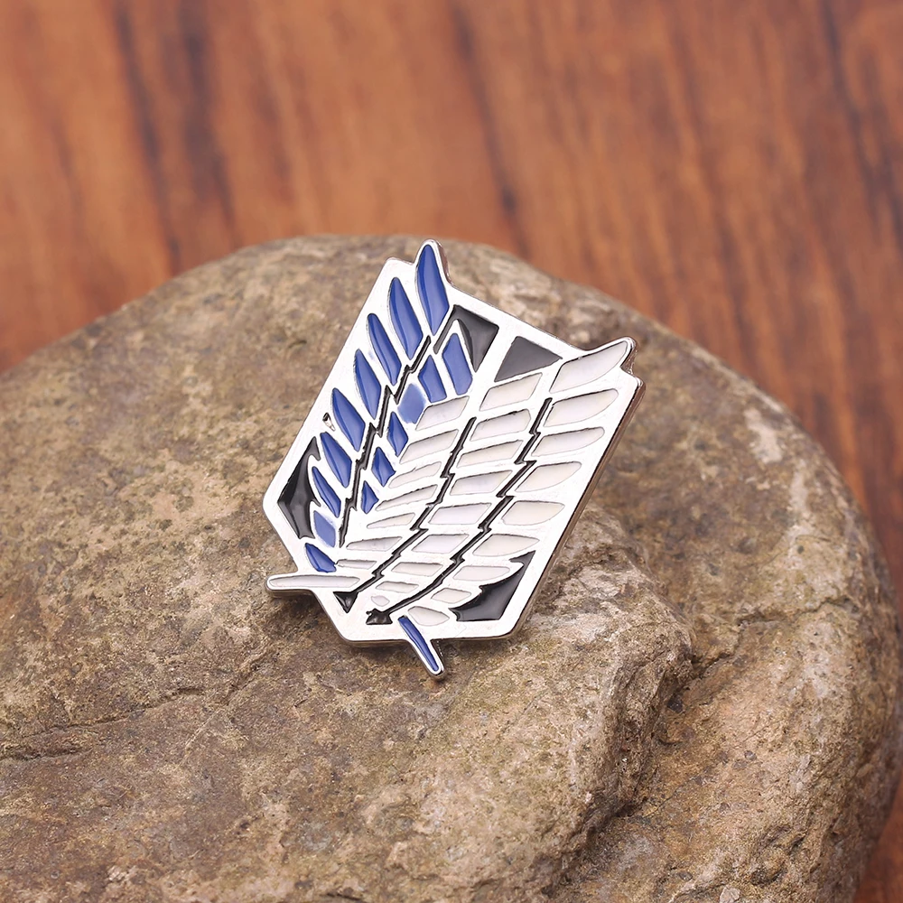 Брошь из аниме атака на Титанов | Украшения и аксессуары