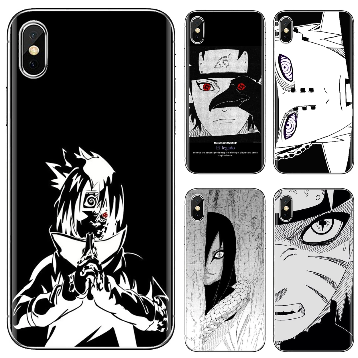 Силиконовый чехол Naruto Sasuke Kakashi Online для Huawei Y6 Y5 2019 Xiaomi Redmi Note 4 5 6 7 8 Pro Mi A1 A2 A3 6X 5X 7A |