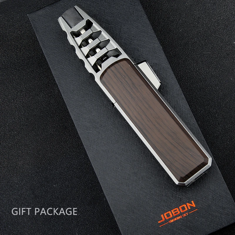 Фонарь жигалка для сигар 1 струйная Бутановая газовая лампа металлическая