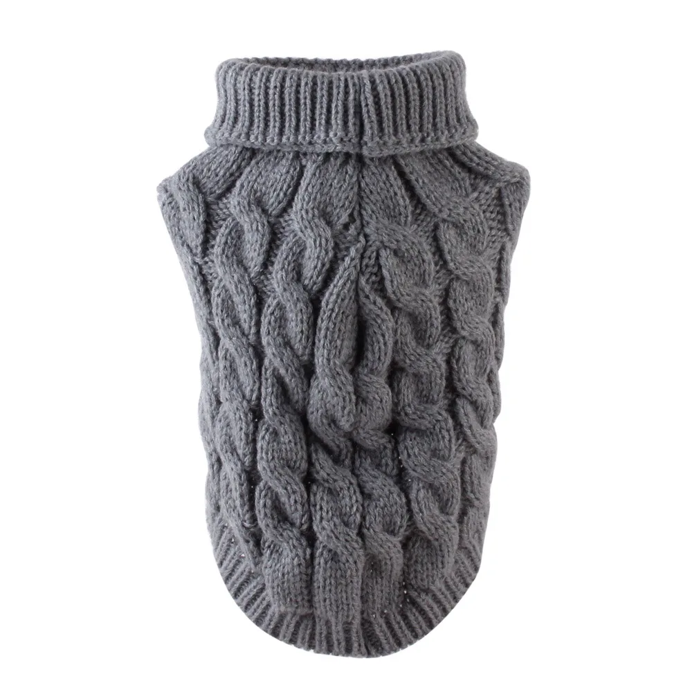 

Warm Winter Cartoon Dog Sweater Puppy Clothes Small Medium Dogs Cat Sweaters for Chihuahua Apparel Knit Dog Coat