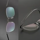Немецкие брендовые дизайнерские женские и мужские Безвинтовые прямоугольные оптические оправы для очков по рецепту очки Veit